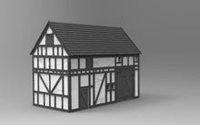 Load image into Gallery viewer, Napoleonic Generic Timbered Houses (for example Saxony)