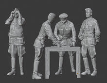 Load image into Gallery viewer, Figures Wehrmacht-Marching-Officers-Stretcher Bearer-Wehrmachtgirls