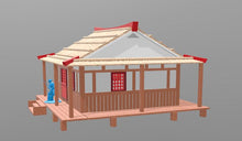 Load image into Gallery viewer, D - Asian buildings Japan + China