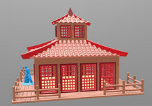 Load image into Gallery viewer, D - Asian buildings Japan + China