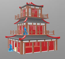 Load image into Gallery viewer, D - Asian buildings Japan + China
