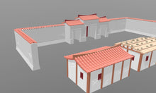 Load image into Gallery viewer, D - Asian buildings Japan + China