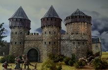 Load image into Gallery viewer, Castle with 2 Towers at Gate
