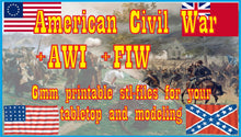 Load image into Gallery viewer, 6mm - 12mm French Indian War, War of Independence, American Civil War
