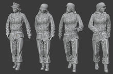 Load image into Gallery viewer, Figures Wehrmacht-Marching-Officers-Stretcher Bearer-Wehrmachtgirls
