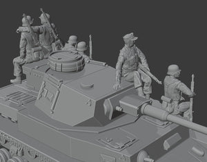 Figures German Tankriders
