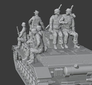 Figures German Tankriders