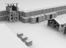 Load image into Gallery viewer, Arabic buildings modern + old
