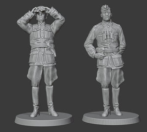 Figures Wehrmacht-Marching-Officers-Stretcher Bearer-Wehrmachtgirls