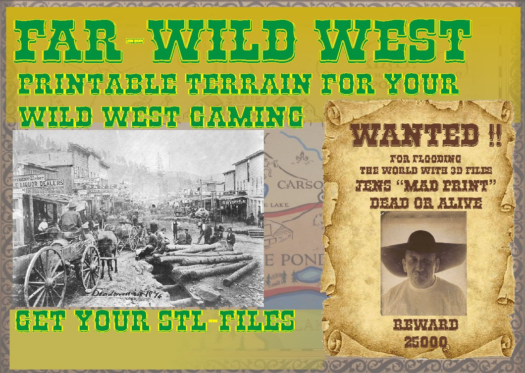 Printing license American Wild West