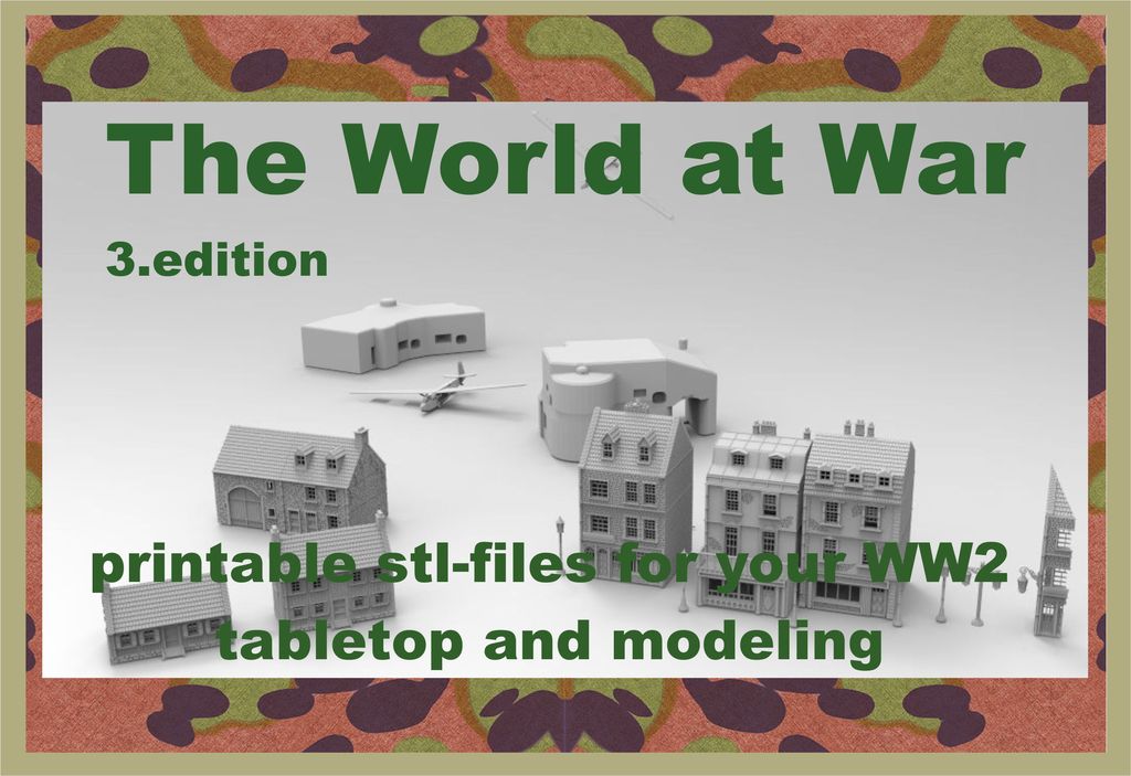 Printing License World at War ed. 3