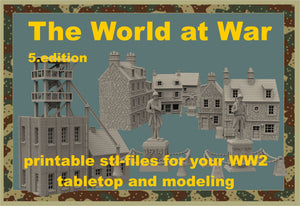 Printing License World at War ed. 5