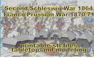 MB1 Schleswig War 1864 / Franco Prussian War 1870/71