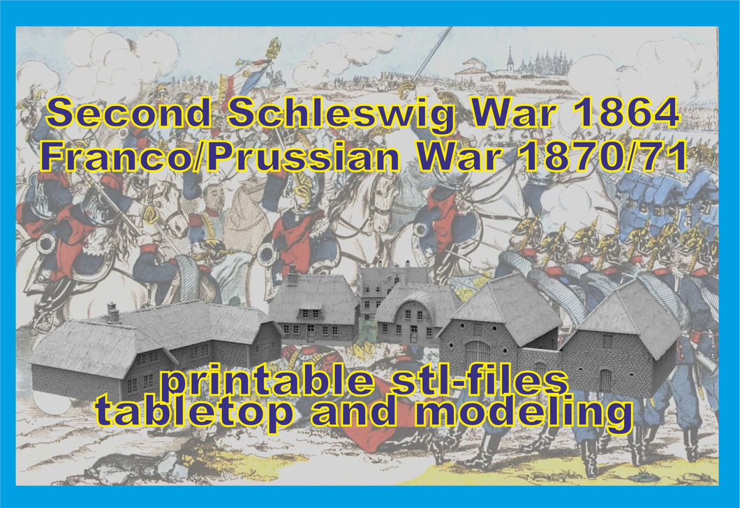 Printing license Schleswig War 1864 / Franco Prussian War 1870/71