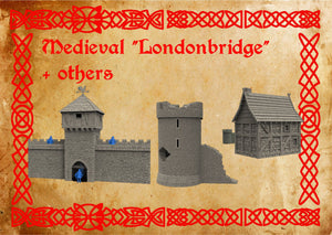 Printing license Medieval "Londonbridge"