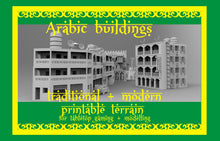 Load image into Gallery viewer, Arabic buildings modern + old
