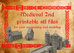 Printing license Medieval Towns and Castles